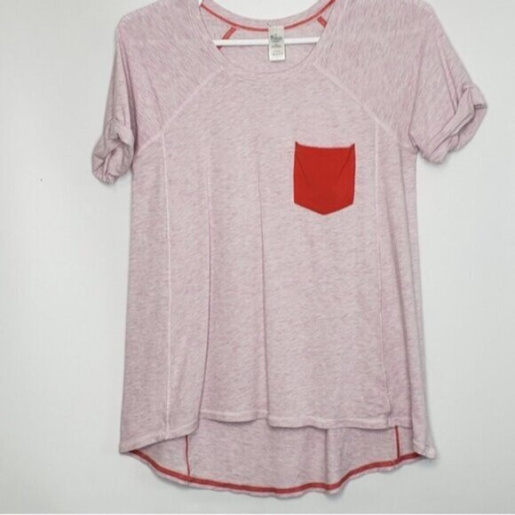 Ivivva Girls Tee Shirt Short Sleeve Size 14 Chest Pocket - Picture 3 of 13